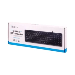 کیبورد سیم دار اداری | خانگی وریتی Verity V-KB6130