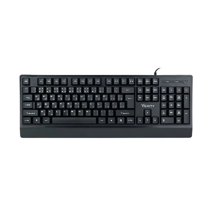 کیبورد سیم دار اداری | خانگی وریتی Verity V-KB6131