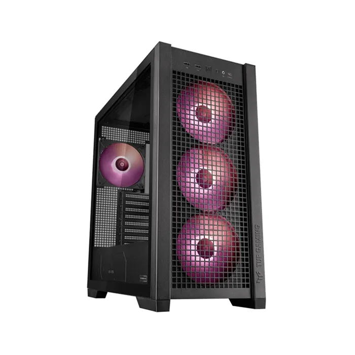 کیس کامپیوتر گیمینگ ایسوس مدل Asus TUF Gaming GT302 ARGB BK کیس کامپیوتر گیمینگ ایسوس مدل Asus TUF Gaming GT302 ARGB BK
