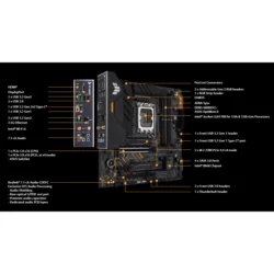 مادربرد ایسوس مدل ASUS TUF GAMING B660M-PLUS WIFI Motherboard