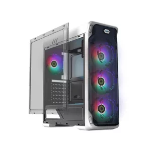 کیس کامپیوتر گیم مکس مدل GAMEMAX Starlight FRGB White