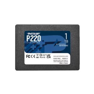 اس اس دی اینترنال پتریوت مدل Patriot P220 SATA 3 SSD ظرفیت 1 ترابایت اس اس دی اینترنال پتریوت مدل Patriot P220 SATA 3 SSD ظرفیت 1 ترابایت
