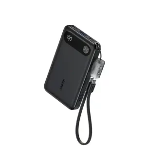 پاوربانک انکر مدل Anker A1257 ظرفیت 10000 میلی آمپر ساعت با همراه کابل USB-C