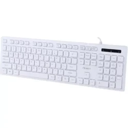 کیبورد سیم دار اداری خانگی سفید دی نت مدل D-NET DT-991