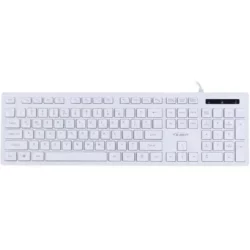 کیبورد سیم دار اداری خانگی سفید دی نت مدل D-NET DT-991