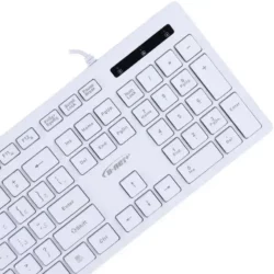 کیبورد سیم دار اداری خانگی سفید دی نت مدل D-NET DT-991