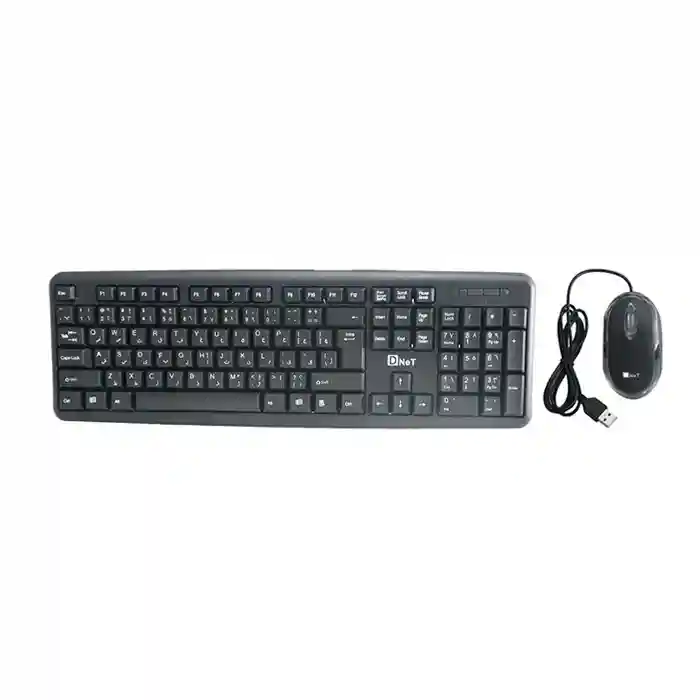 ماوس و کیبورد بی سیم اداری | خانگی دی نت D-Net DT-1101